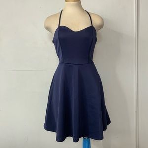 Charlotte Russ Blue Flowy dress